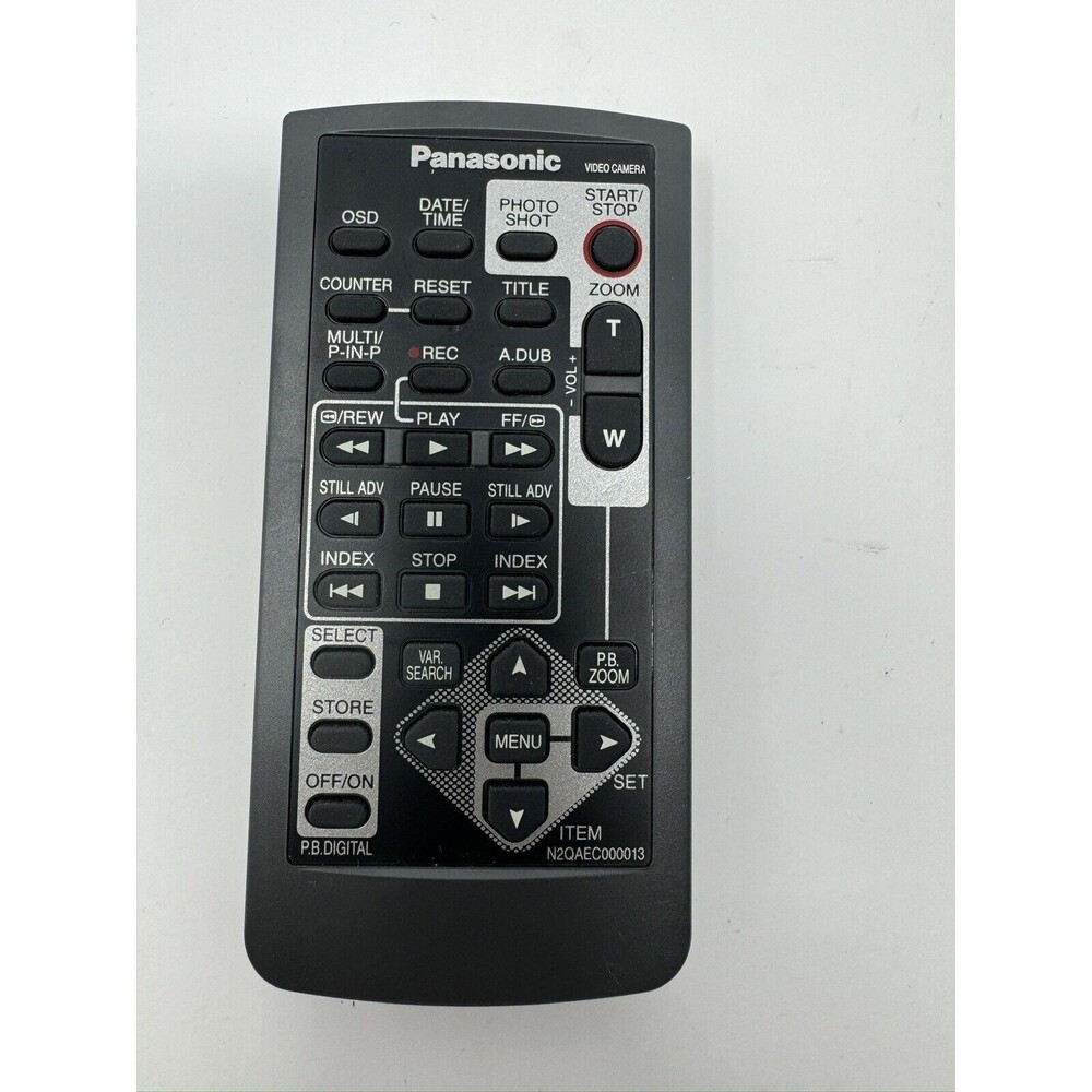 Panasonic N2QAEC000013 Remote Control Camcorder Video Camera